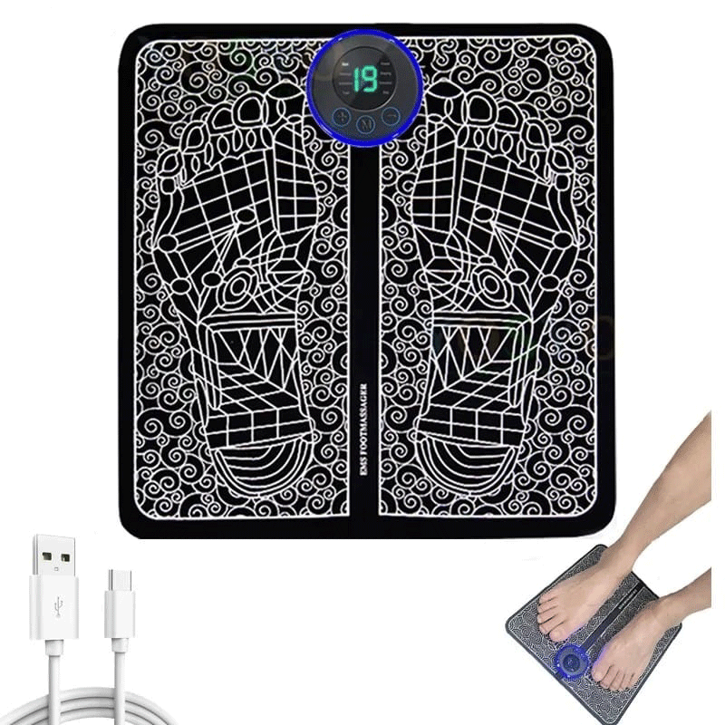 Massajador elétrico para os pés 