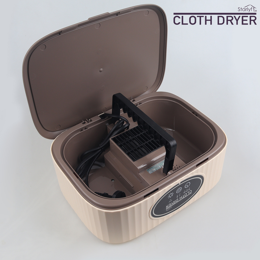 Máquina de secar roupa - Máquina de secar roupa portátil com temporizador, esterilizador e poupança de energia