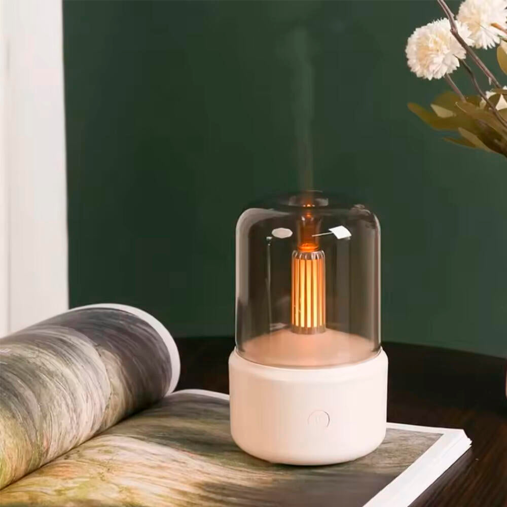 Humidificador de aromaterapia com luz ambiente