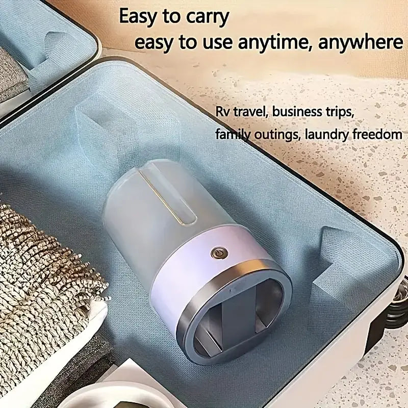 Máquina de lavar roupa portátil sem fios recarregável para roupa interior e meias 🧦🩲
