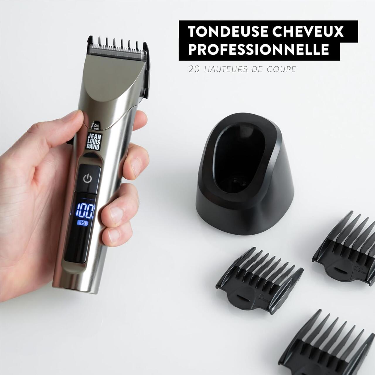 Máquina de cortar cabelo profissional – Precisão, potência e estilo em casa