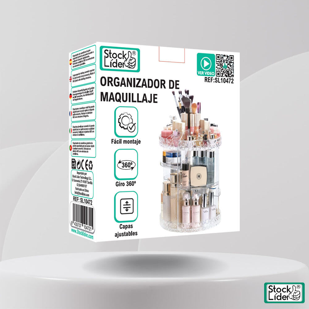 Organizador de maquilhagem