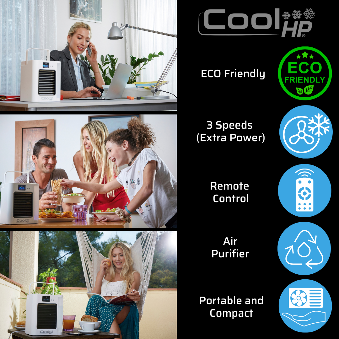 COOLER HP com comando à distância