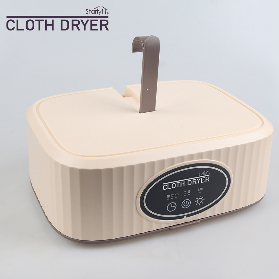 Máquina de secar roupa - Máquina de secar roupa portátil com temporizador, esterilizador e poupança de energia