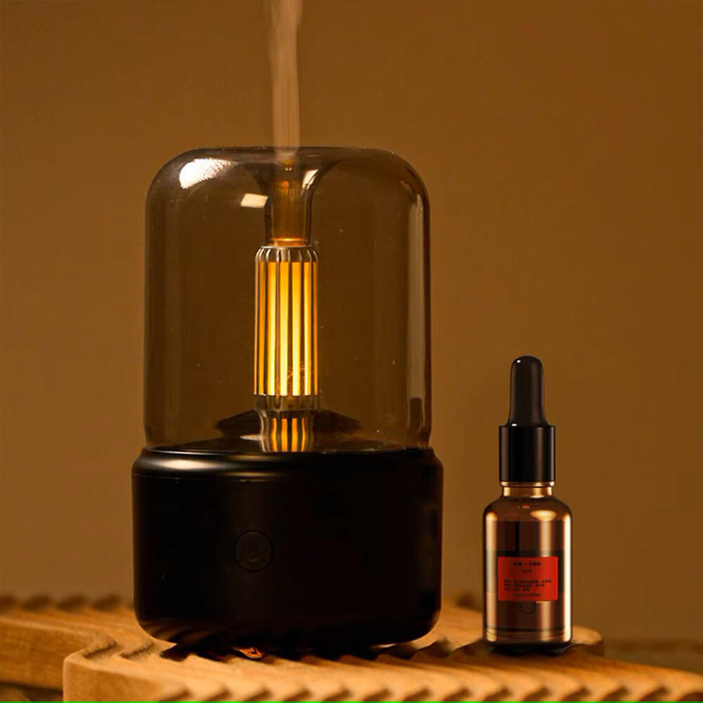 Humidificador de aromaterapia com luz ambiente