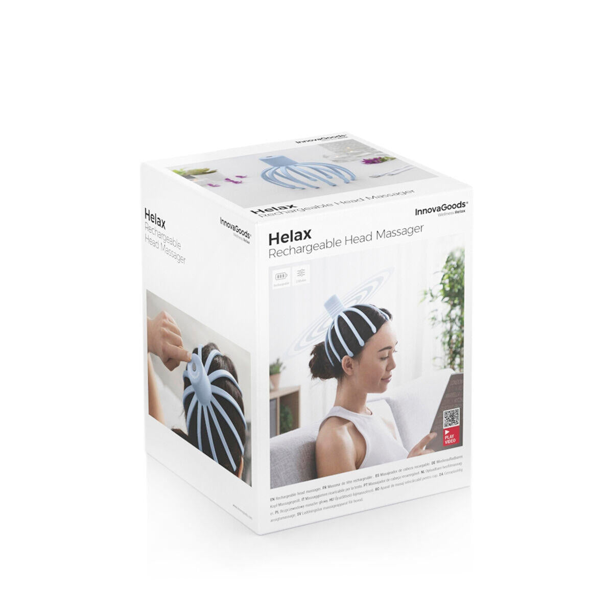 Massajador de cabeça recarregável Helax InnovaGoods