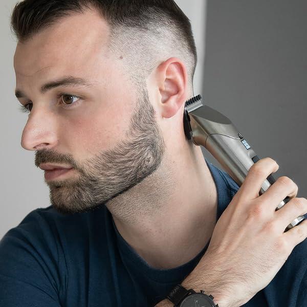 Máquina de cortar cabelo profissional – Precisão, potência e estilo em casa