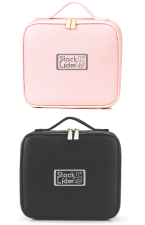 Makeup case with mirror