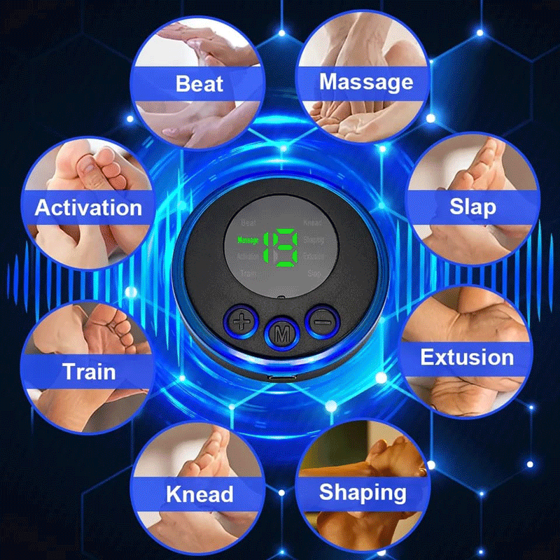 Massajador elétrico para os pés 
