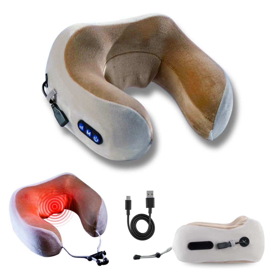 Massajador elétrico de pescoço e ombros Wellprime para relaxamento e alívio da dor