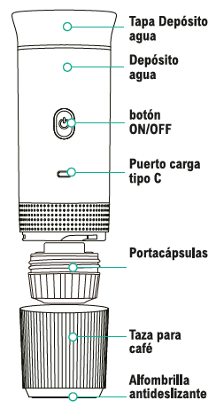 Portable coffee maker