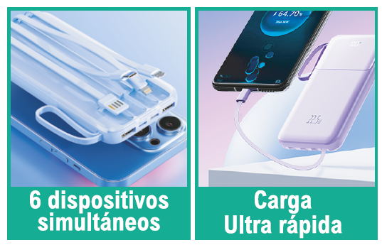 Powerbank de carregamento rápido